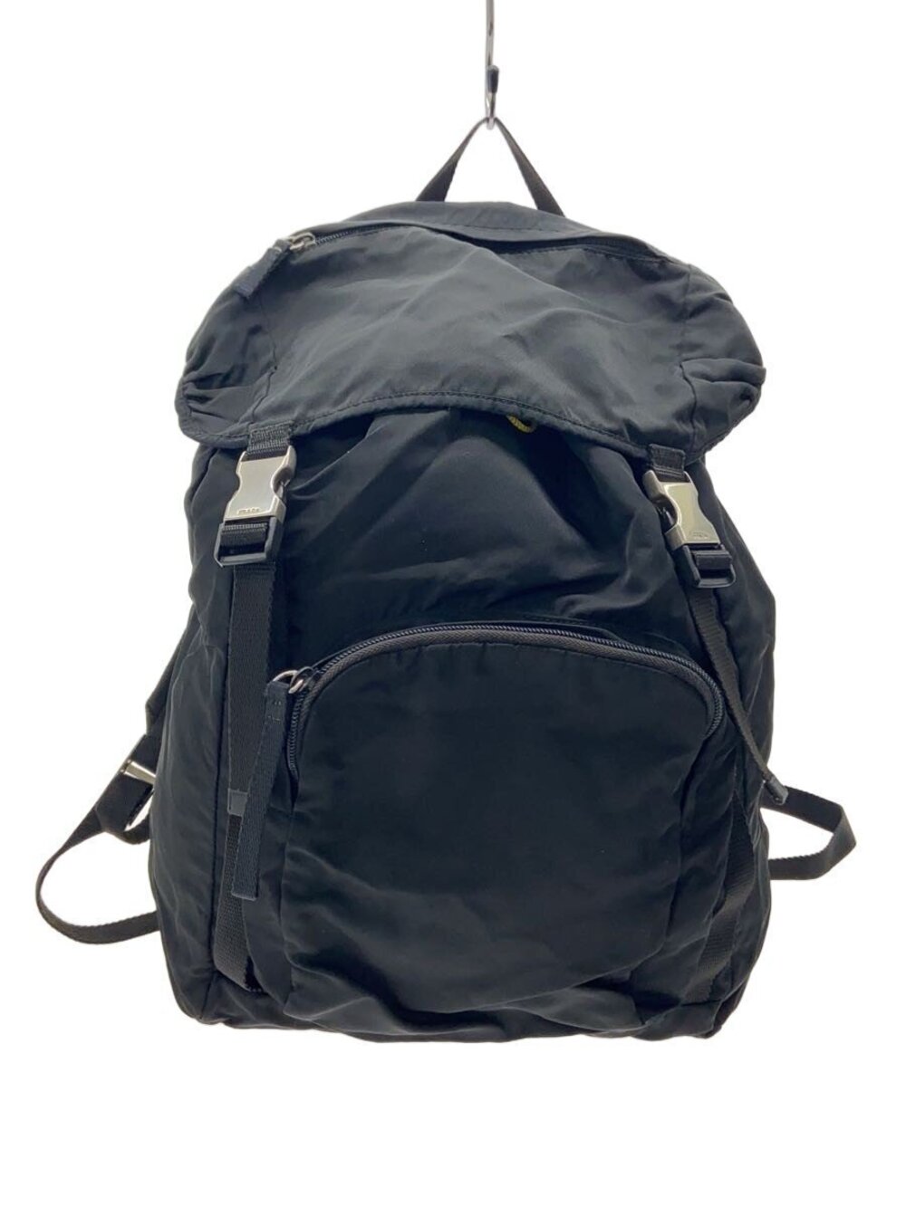Prada Triangle Backpack Rucksack Gray